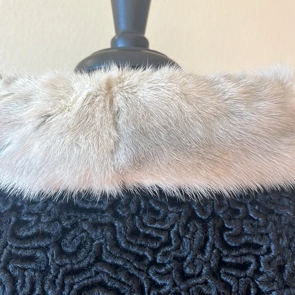 Astrakin Vintage Persian Lamb Swing Coat. PreLoved - Picture 5 of 8